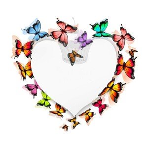 Srdce z motýlů - A4