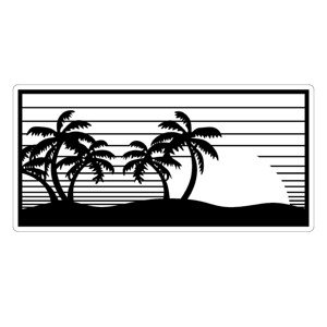 Obraz na zeď - Palmová pláž
