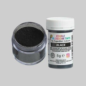Sugarflair blossom tint - prachová barva - Black - 5g