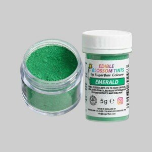 Sugarflair blossom tint - prachová barva - Emerald - 5g