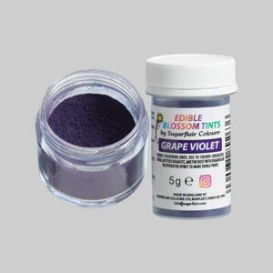 Sugarflair blossom tint - prachová barva - Grape violet - 5g